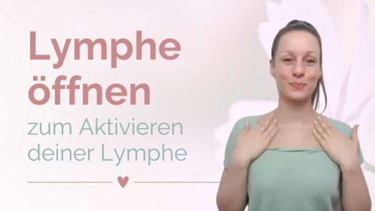 Lymphe öffnen
